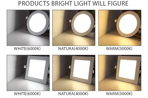 4. led panel 3w